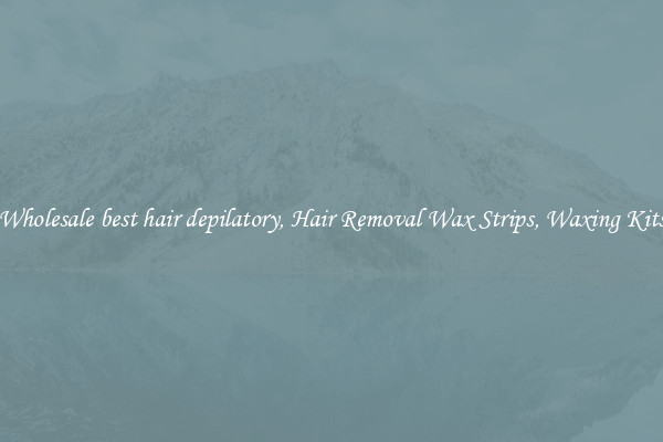 Wholesale best hair depilatory, Hair Removal Wax Strips, Waxing Kits